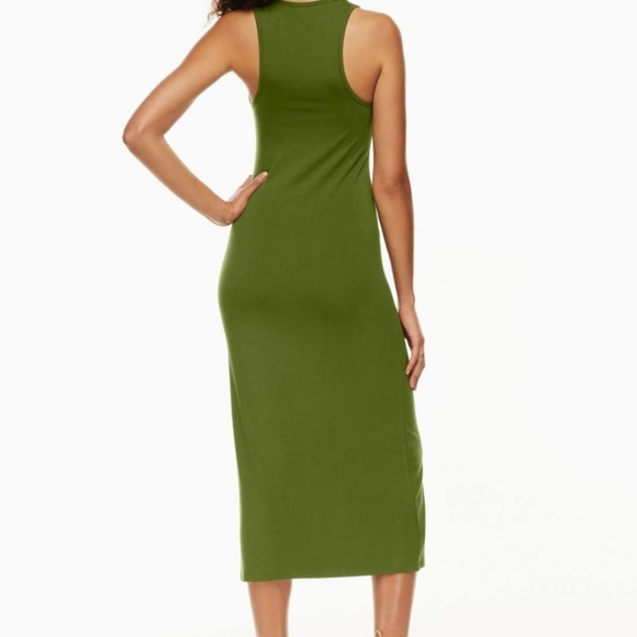 Aritzia Wilfred Libertine Dress in Green - Picture 4 of 8